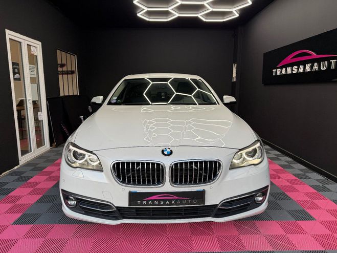 BMW Serie 5 F10 LCI 535i xDrive 306 ch Luxury A / CA Blanc de 2014