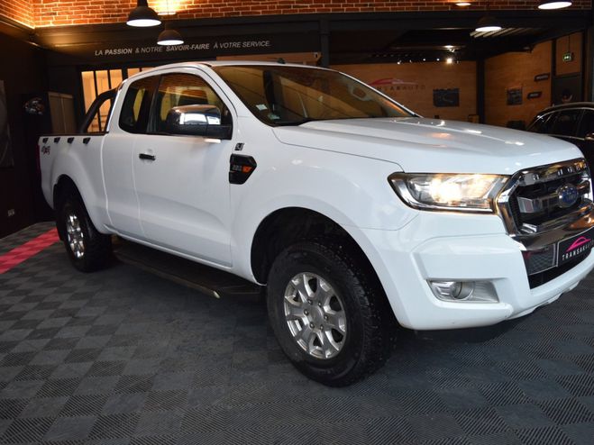 Ford Ranger SUPER CABINE 2.2 TDCi 160 4X4 XLT SPORT  Blanc de 2018