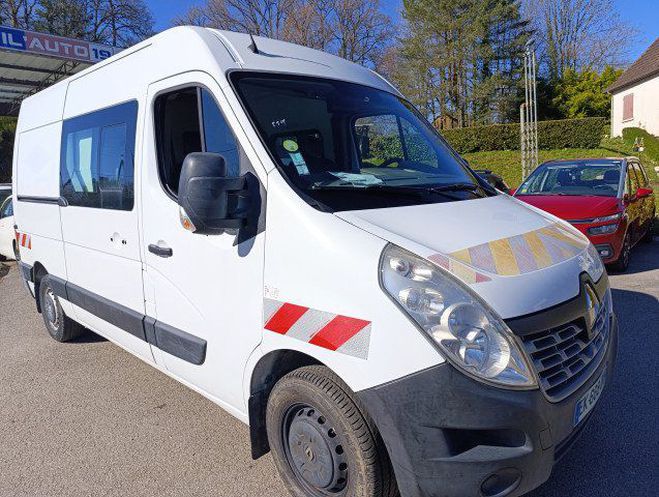 Cliquer pour voir la photo suivante Renault Master L2H2 130CH 6 places TTC Blanc de 2017