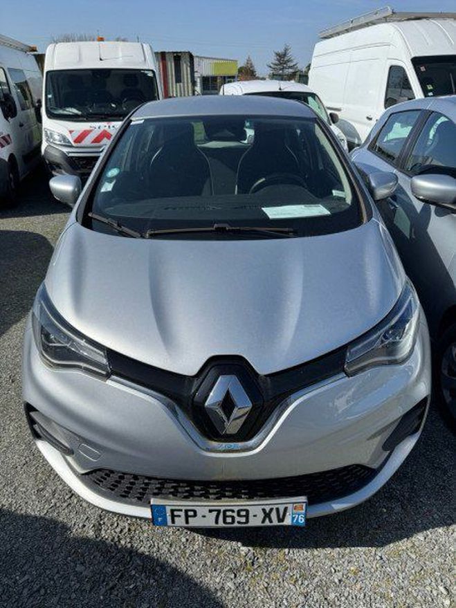 Cliquer pour voir la photo suivante Renault Zoe Business charge normale R110 Achat Intég Blanc de 2020