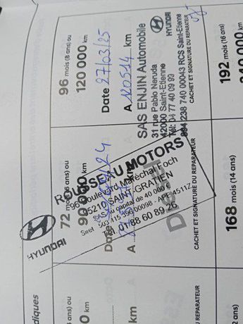  Voir d&eacute;tails -Hyundai I30 SW 1.6 CRDI 115CH BUSINESS DCT-7 &agrave; Gardonne (24)