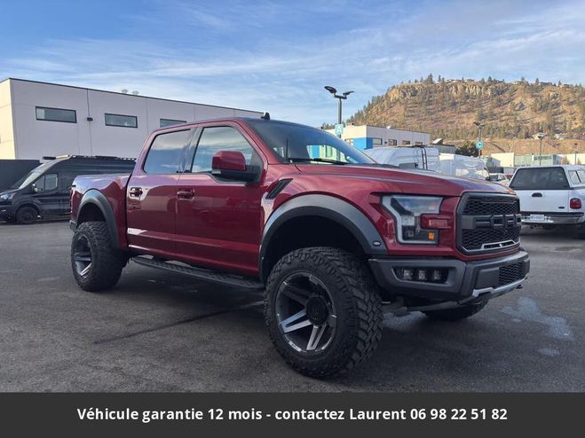Ford F150 raptor supercrew 4x4 tout compris hors h Rouge de 2019