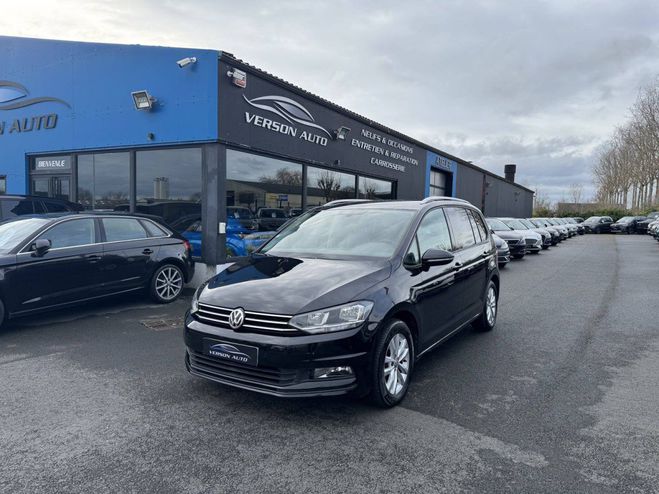 Volkswagen Touran 2.0 TDi 150 GPS CAMERA TEL REGULATEUR NOIR de 2017