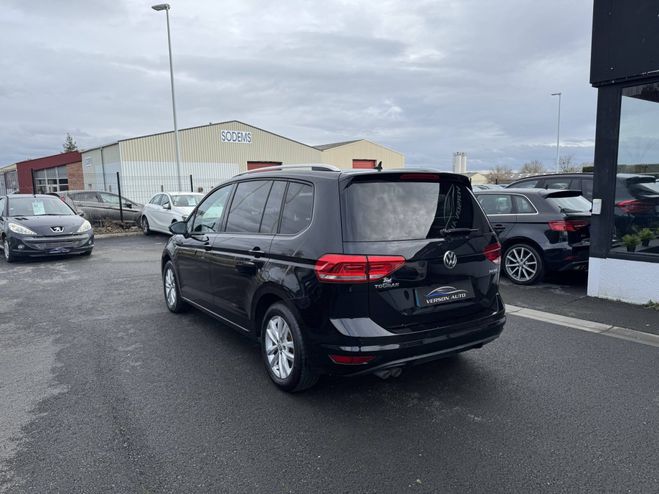 Volkswagen Touran 2.0 TDi 150 GPS CAMERA TEL REGULATEUR NOIR de 2017