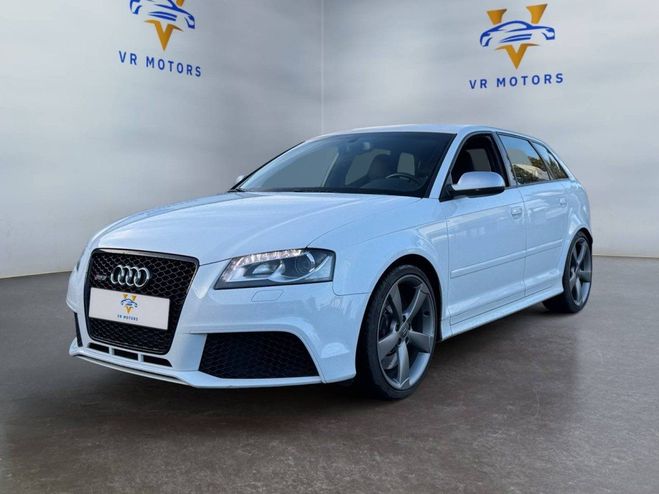 Audi RS3 Sportback 2.5 TFSI 340ch Quattro S-troni BLANC de 2012