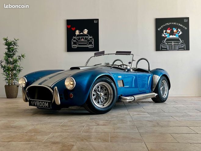 AC Cobra 427 replica v8- chassis dax moteur ford  Bleu de 1989