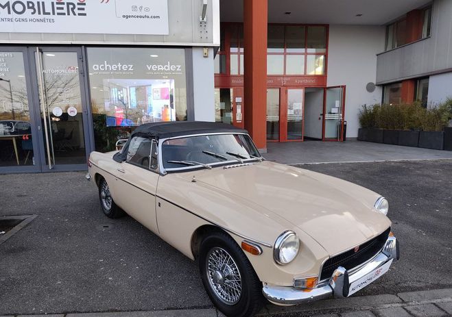 MG MGB B MG Cabriolet 1.8L COLLECTION 66 000km Beige de 1971