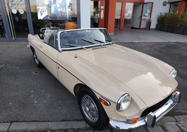 MG MGB B MG Cabriolet 1.8L COLLECTION 66 000km Beige de 1971