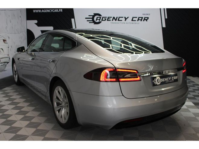 Tesla Model S 75D 525ch - CUIR - CARBONE - ALCANTARA GRIS ARGENT de 2017