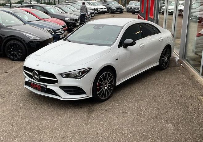 Mercedes Classe CLA Classe 250 E 160+102CH AMG LINE 8G-DCT Blanc de 2020