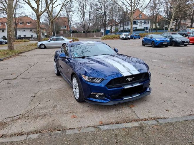 Ford Mustang Fastback V8 5.0 421 GT Bleu de 2016