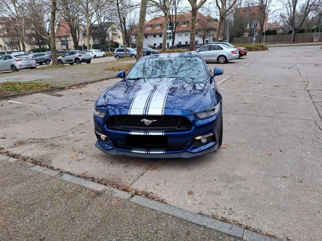 Ford Mustang Fastback V8 5.0 421 GT Bleu de 2016