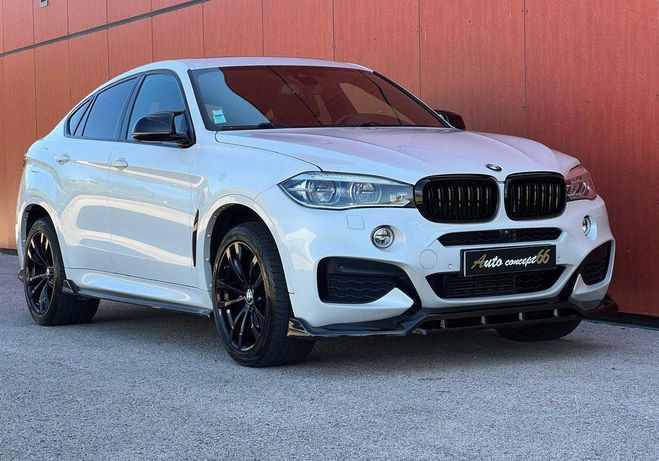 BMW X6 F16 XDRIVE 40d 313ch M SPORT Blanc de 2016