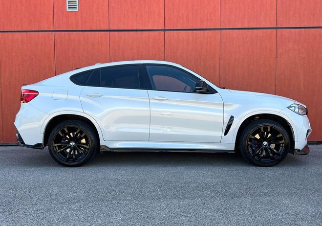 BMW X6 F16 XDRIVE 40d 313ch M SPORT Blanc de 2016