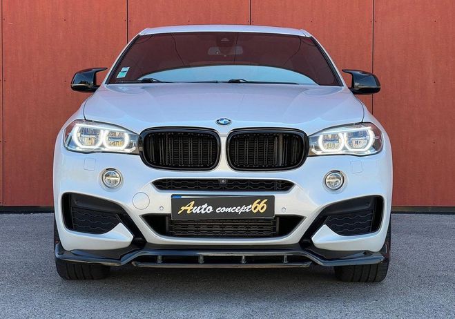 BMW X6 F16 XDRIVE 40d 313ch M SPORT Blanc de 2016