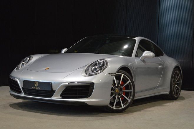 Porsche 911 991.2 Carrera 4S Coup� 420 ch Superbe �t gris rhodium de 2016