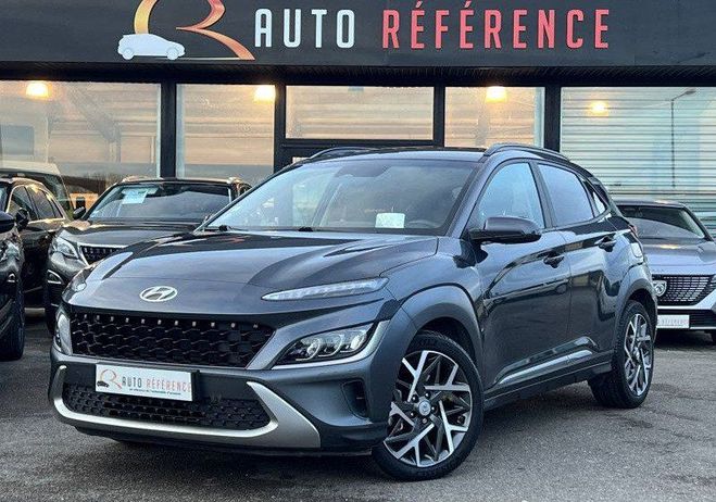 Hyundai Kona 1.6 GDI 141 CH HYBRID CREATIVE DCT-6 CAM Gris de 2021