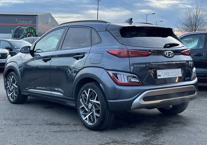 Hyundai Kona 1.6 GDI 141 CH HYBRID CREATIVE DCT-6 CAM Gris de 2021