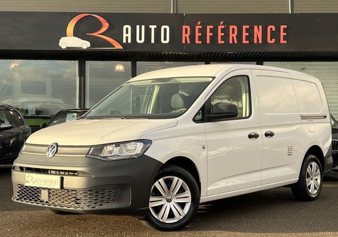 Volkswagen Caddy CARGO MAXI 2.0 TDI 102 CH TVA RECUP 1ERE Blanc de 2022