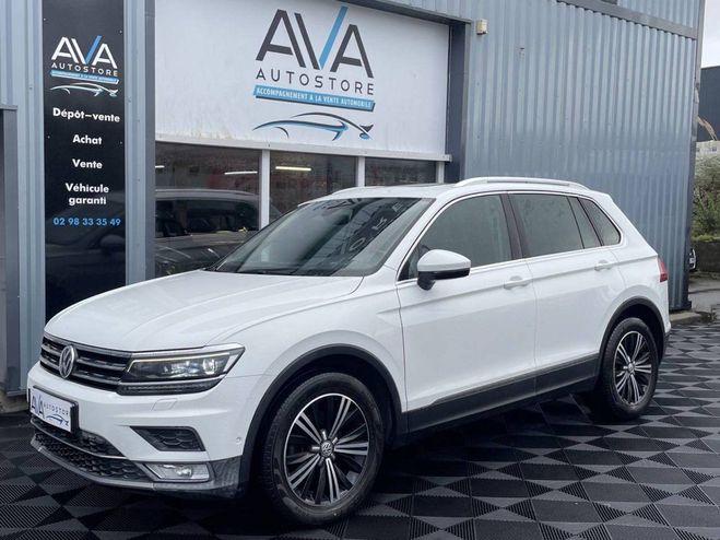 Volkswagen Tiguan II 2.0 TDI 150ch Carat BLANC de 2017