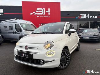  Voir d&eacute;tails -Fiat 500 CABRIOLET 1.2 69 CH CLUB &agrave; Pluneret (56)