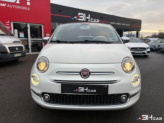 Fiat 500 CABRIOLET 1.2 69 CH CLUB Blanc de 2015