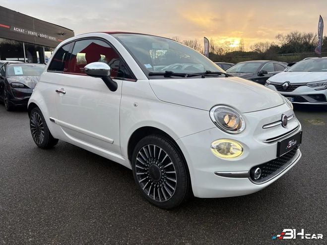 Fiat 500 CABRIOLET 1.2 69 CH CLUB Blanc de 2015