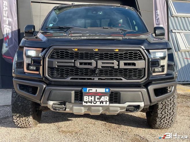 Ford F150 RAPTOR 3.5 V6 bi-turbos 450 bva - full o Noir de 2017