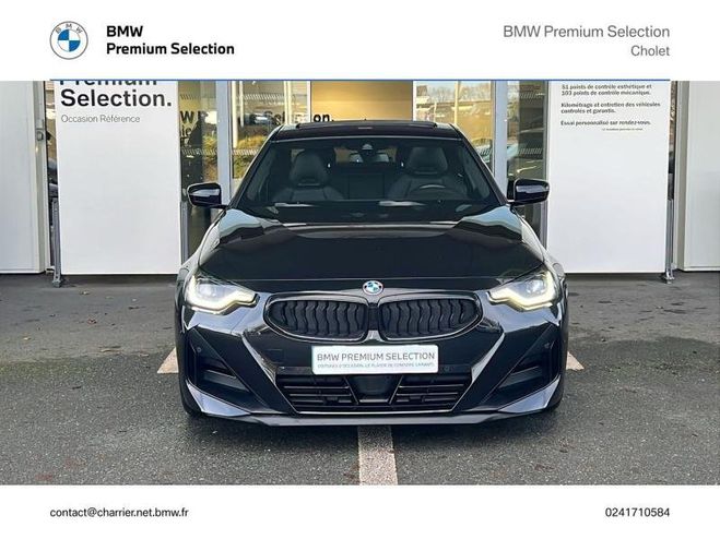 BMW Serie 2 Coup� 220dA 190ch M Sport Saphirschwarz M�tallis� de 2022