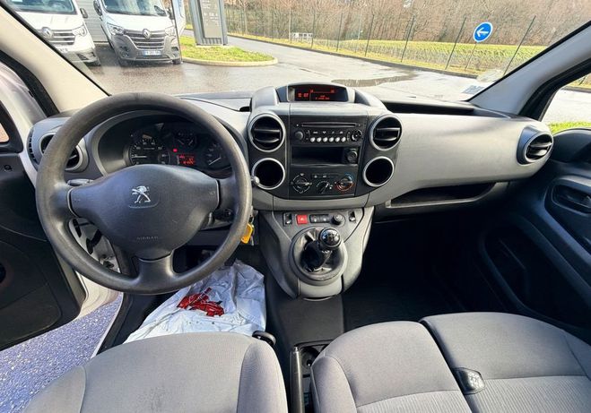 Peugeot Partner Fourgon 120 L1 1.6 HDi 75ch Pack CD Clim Blanc de 2014