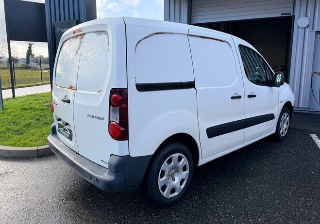 Peugeot Partner Fourgon 120 L1 1.6 HDi 75ch Pack CD Clim Blanc de 2014