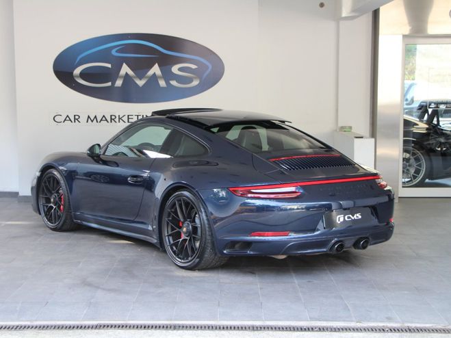 Porsche 911 991.2 CARRERA COUPE 4 3.0i 450 GTS PDK bleu de 2018