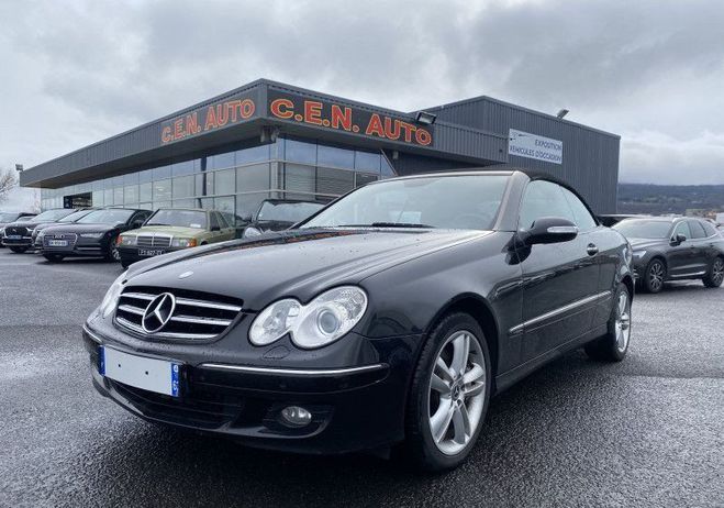 Cliquer pour voir la photo suivante Mercedes Classe CLK Classe CABRIOLET 500 V8 AVANTGARDE 7GTRO Noir de 2007