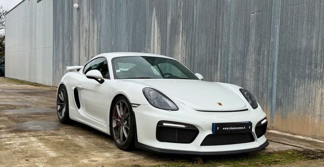 Porsche Cayman 981 GT4 Pack Clubsport Blanc de 2016