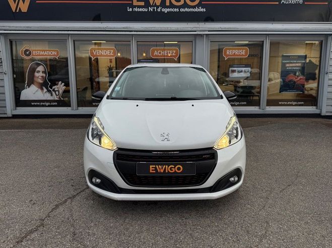 Peugeot 208 1.2 110cv gt-line apple carplay clim aut Blanc de 2017