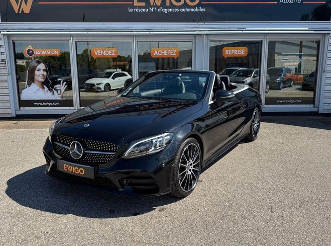 Mercedes Classe C cabriolet c200 185ch eq-boosthybrid amg  Noir de 2019