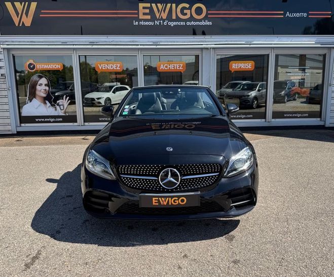 Mercedes Classe C cabriolet c200 185ch eq-boosthybrid amg  Noir de 2019
