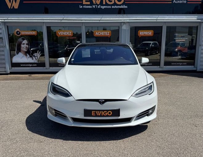 Tesla Model S model-s 100d raven electric 672ch 100kwh Blanc de 2020