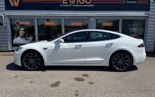 Tesla Model S model-s 100d raven electric 672ch 100kwh Blanc de 2020
