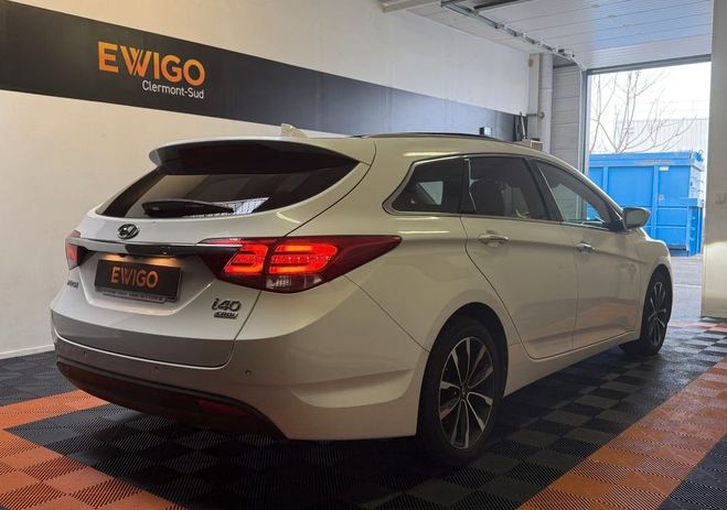 Hyundai I40 sw 1.7 crdi 140 executive dct bva toit o Blanc de 2017