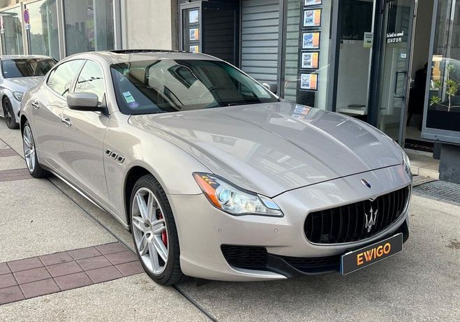 Maserati Quattroporte v6 3.0l 330ch 1er main toit ouvrant cuir Gris de 2016