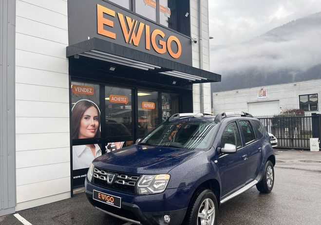 Dacia Duster 1.2 tce 125ch prestige 4x2 gps   sieges  Bleu de 2016