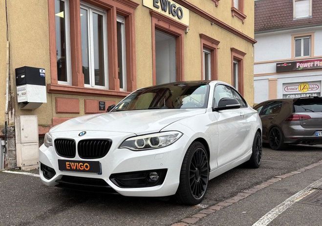 BMW Serie 2 f22 coupe 2.0 220 i 185 sport m-sport bv Blanc de 2014