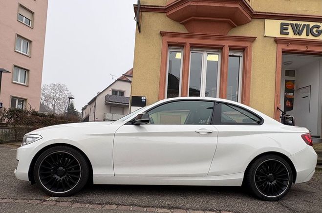 BMW Serie 2 f22 coupe 2.0 220 i 185 sport m-sport bv Blanc de 2014