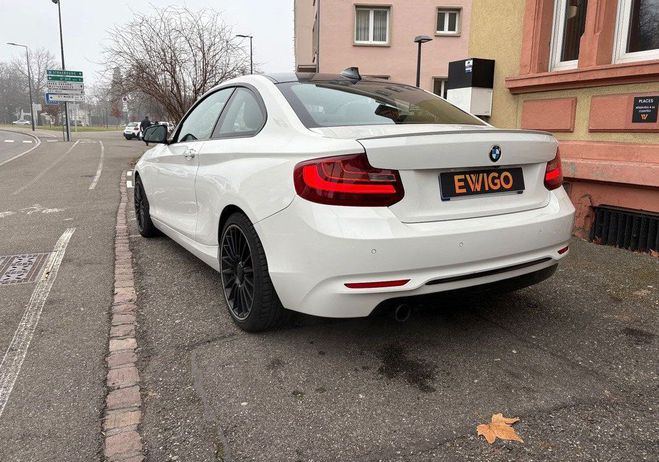 BMW Serie 2 f22 coupe 2.0 220 i 185 sport m-sport bv Blanc de 2014