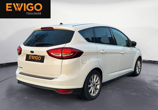 Ford C Max focus 1.5 tdci 120 business navi powersh Blanc de 2015
