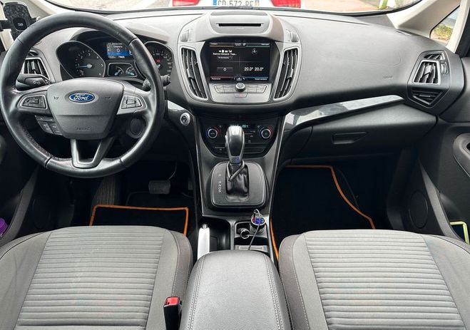 Ford C Max focus 1.5 tdci 120 business navi powersh Blanc de 2015