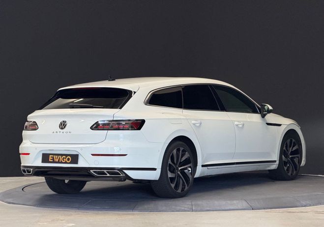 Volkswagen Arteon shooting brake 1.4 tsi 218ch phev dsg r- Blanc de 2022