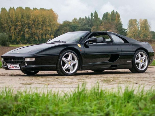 Cliquer pour voir la photo suivante Ferrari F355 GTS MANUAL | FULL HISTORY Noir de 1998