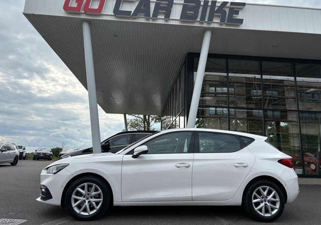 Seat Leon Style TSI 110CH Garantie 6 ans Suivi com Blanc de 2021